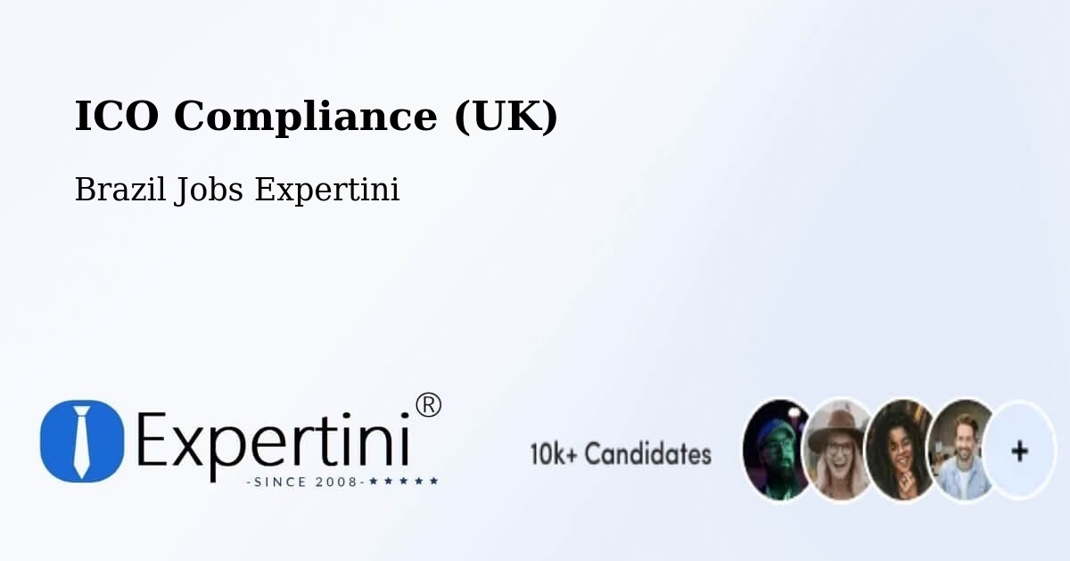 UK Data Protection & ICO Compliance – Datas - Brazil Jobs Expertini